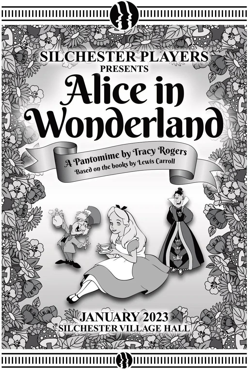Alice in Wonderland programme cover