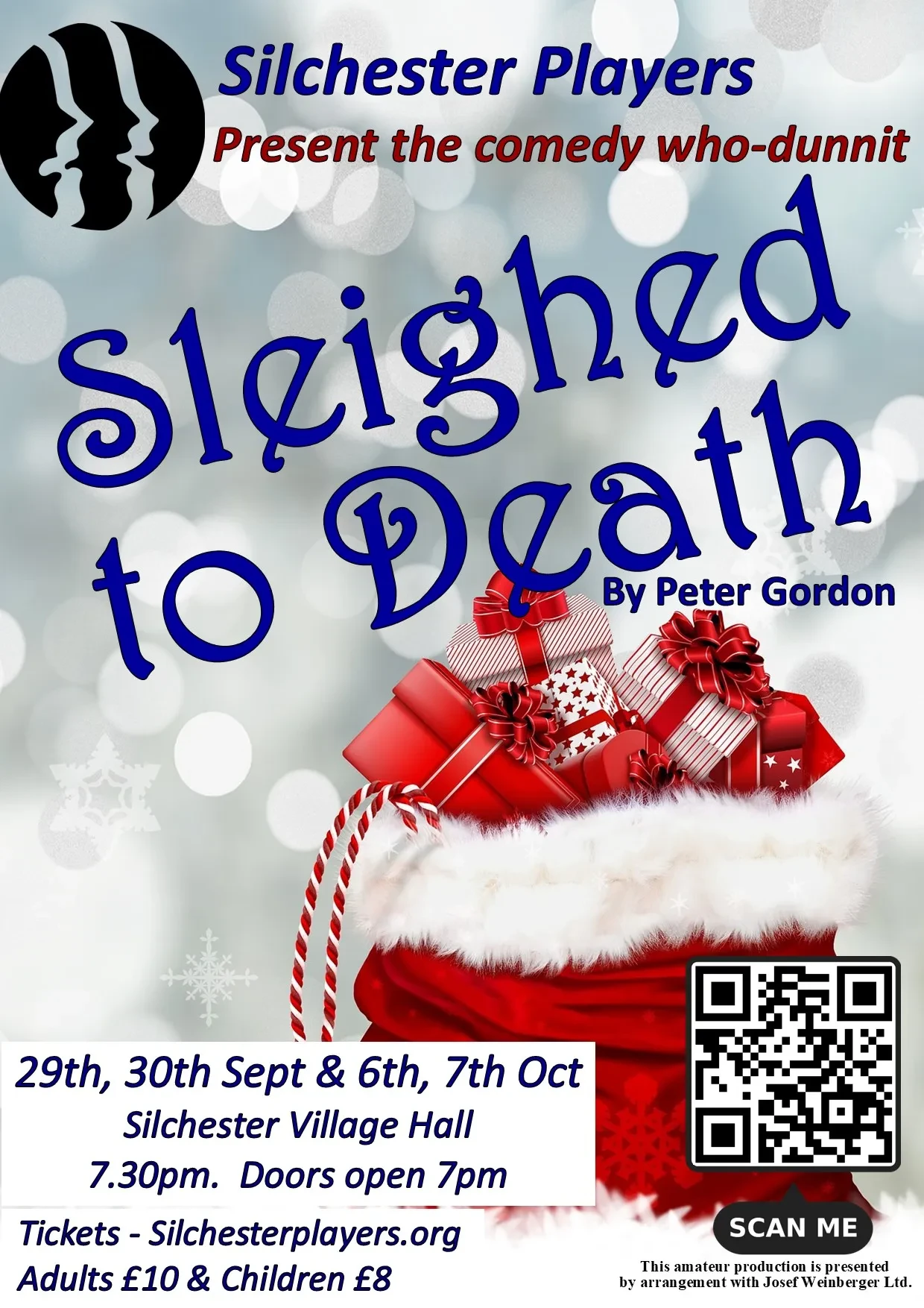 Sleighed to Death programme cover